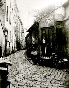 Rue du Jardinet og blindveien til Rohan, Paris, 1858-78